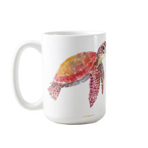Watercolor Coastal Sommar Klistermärke Set | Havss