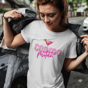 Watercolor Cosmopolitan Anpassningsbar Cocktail Re T Shirt