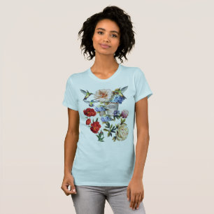 Watercolor Creation av Blommigten Victorian-Era T Shirt