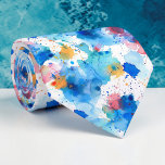 Watercolor Custom Necktie Slips<br><div class="desc">A beautiful and unique necktie featuring a delicate watercolor design. Perfect for adding a touch of sophistication and personality to any outfit. This custom tie makes a thoughtful gift for any occasion.</div>