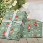 Watercolor Dachshund Hund Sage Grönt jul Presentpapper<br><div class="desc">Fira julhelgen med vår Watercolor Dachshund Hund Sage Grönt Julaftonsarbete Papper. Denna snygga pappra omslutning har en charmerande Dachshund i ett mjukt vattenfärgsformat stil, som ställs in mot en lugnande grönt bakgrund, perfekt för att lägga till en snygg men elegant-beröring i dina helgdag. Perfekt för Doxie älskare och hund entusiaster,...</div>