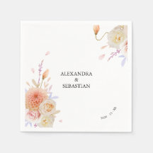 Watercolor Dahlia & Ro Bröllop