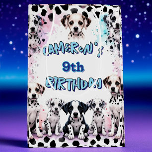 Watercolor Dalmatian Puppy Födelsedagsfest