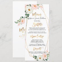 Watercolor Delicate Bouquets-meny