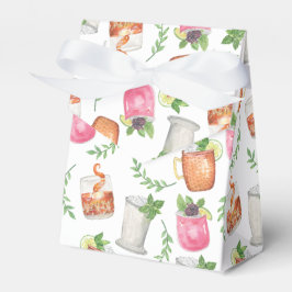 Watercolor Derby Day Mint Julep Drinks Presentaskar