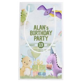 Watercolor Dinosaur Birthday Invites