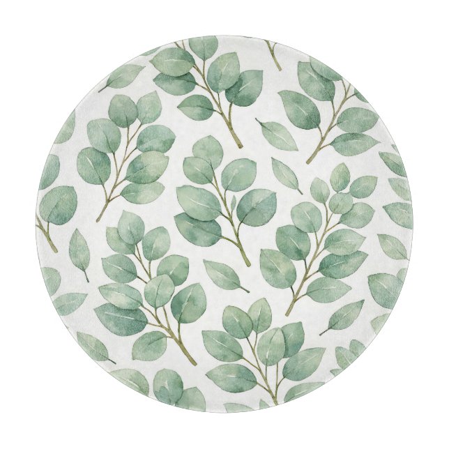 Watercolor Eucalyptus Greenery Pattern (Framsidan)