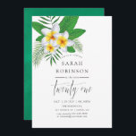 Watercolor Exotic Aloha Luau 21:a födelsedagen Par Inbjudningar<br><div class="desc">Vattentärsfärgning av tropisk löv Aloha 21:a födelsedagsinbjudan med handskriftstypografi anpassade till dina händelsespecifikationer.</div>