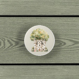 Watercolor Fairytale Princess Whimsical Knopp