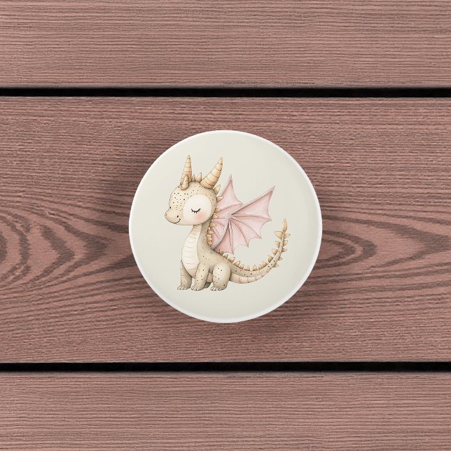 Watercolor Fairytale Princess Whimsical Knopp (Skapare uppladdad)