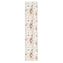 Watercolor Fall Wildblommor