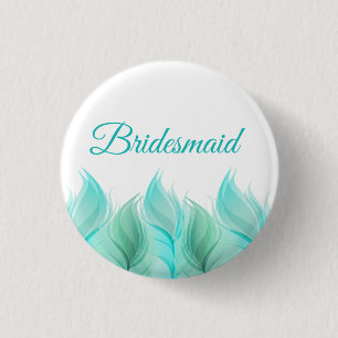 Watercolor Feathers Bridesmaid Knapp