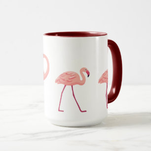 Watercolor Flamingos Mugg