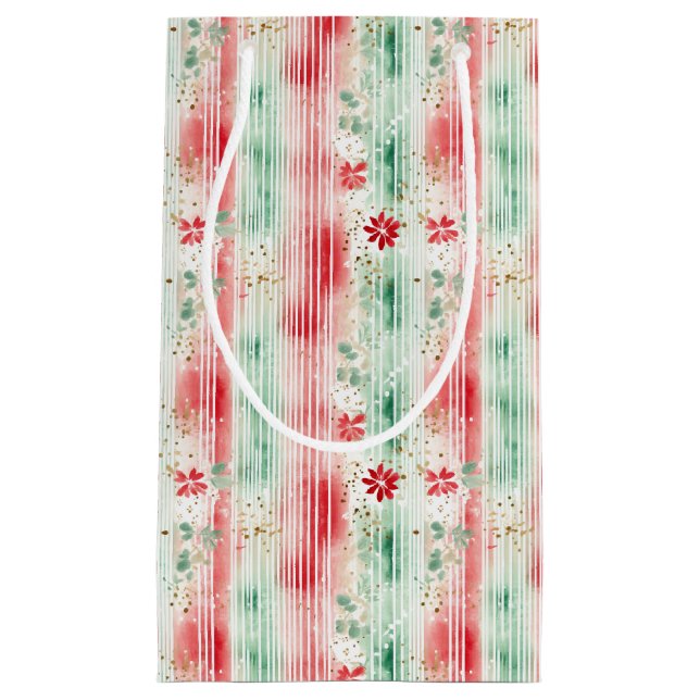 Watercolor Floral Striped Holiday (Framsidan)