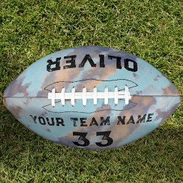 Watercolor för anpassningsbar Player Namn & Number