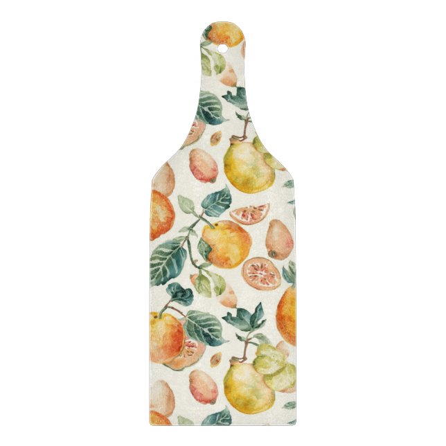 Watercolor fruits pattern (Framsidan)