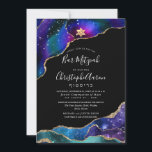 Watercolor Galaxy Agate Pub Mitzvah / Bat mitzvah Inbjudningar<br><div class="desc">PixDezines Galaxy Agate Pub Mitzvah eller Bat mitzvah accentuerat med faux guld veniner. DIY snyggt calligraphy Pub Mitzvah. . Se filter för att ändra ton. Med vår dynamiska design kan du redigera all inslag. Copyright © 2021 PixDezines™. Alla rättigheter förbehållna.</div>