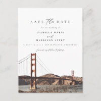 Watercolor Golden Grind San Francisco Kalifornien