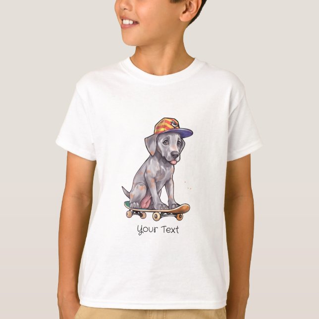 Watercolor Great dane Boy T-Shirt (Framsida)