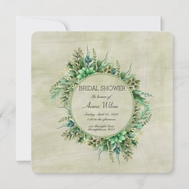 Watercolor Greenery (Framsida)