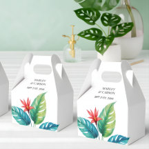 Watercolor Greenery Botanical Garden Wedding