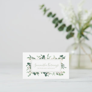 Watercolor Greenery Eucalyptus Insida Designer