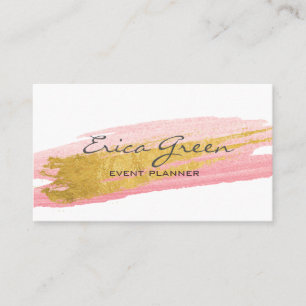 Watercolor Guld Visitkort