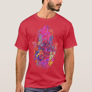 Watercolor Hamsa Hand T Shirt