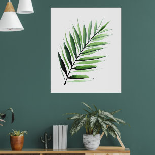 Watercolor Handflatan Poster