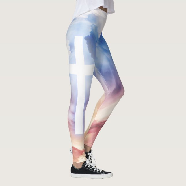 Watercolor Heaven Leggings (Höger)