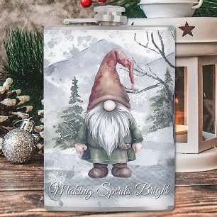 Watercolor Helgdag Gnome Fickplunta