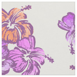 Watercolor Hibiscus Hawaiian Tropical Tyg