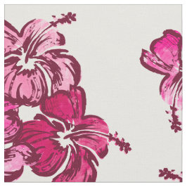 Watercolor Hibiscus Hawaiian Tropical Tyg