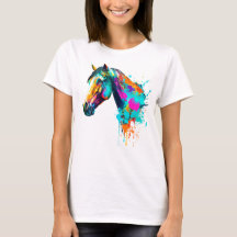 watercolor horse