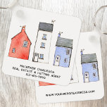 Watercolor House Real Gods Agent, säljfrämjande åt Nyckelring<br><div class="desc">Med en originalfärgning av hus. Befordra ditt företag Real Gods eller Letting Agent med en hemmauppvärmningspremie för dina kunder och kunder när de flyttar till sitt nya hem. Ändra texten som du vill anpassa. Originalkonst av Nic Squirrell.</div>