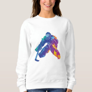 Watercolor Ice Hockey Goalie T Shirt
