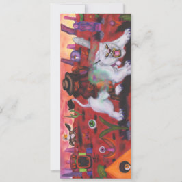 Watercolor Illustration Boy rides white Lioness