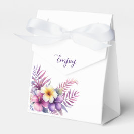 Watercolor Island Romantik-Bröllop Presentaskar