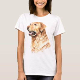 Watercolor Labrador Retriever T Shirt