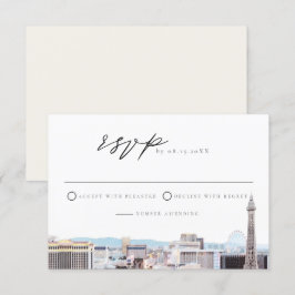 Watercolor Las Vegas Strip OSA kort