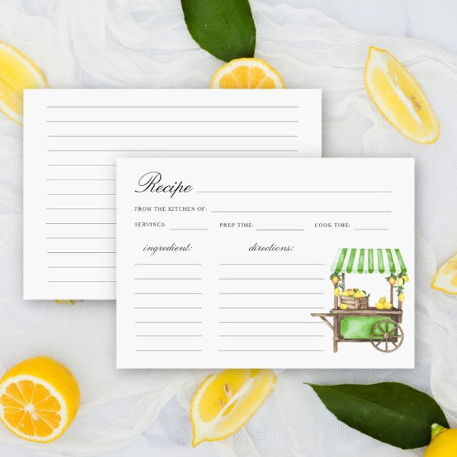 Watercolor lemon citrus Bridal shower (Skapare uppladdad)