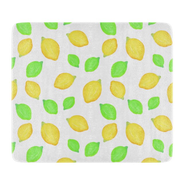 Watercolor Lemon Lime Mönster (Framsidan)
