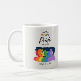 Watercolor LGBTQ PRIDE Month Party Kaffemugg