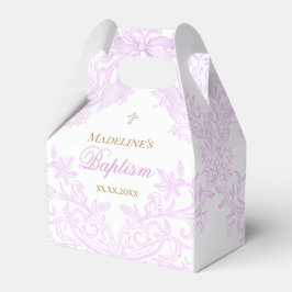  watercolor lilac design | Baptism Presentaskar