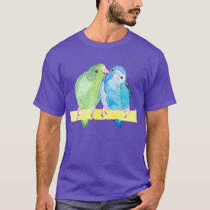 Watercolor Linnie Kärlek T Shirt