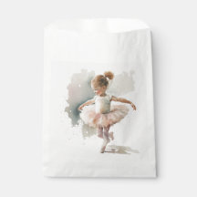 Watercolor Little Ballerina