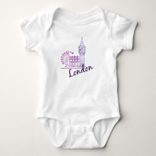 Watercolor London, Big Ben T Shirt