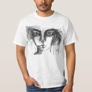 Watercolor Look Tee Shirt