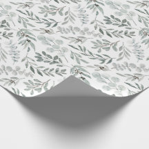 Watercolor Löv australiska Eucalyptus Löv