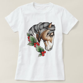 Watercolor Loyal Horse T Shirt